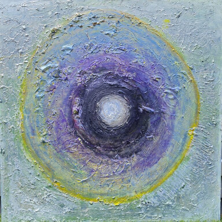 Circle 1 - 100x100cm olie op olie