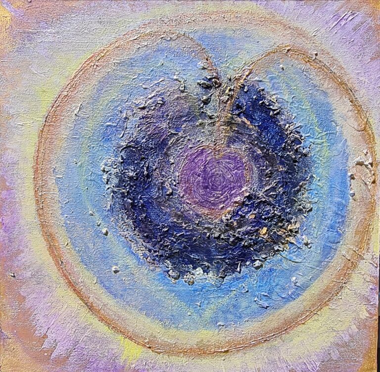 Circle 2 - 100x100cm olie op olie