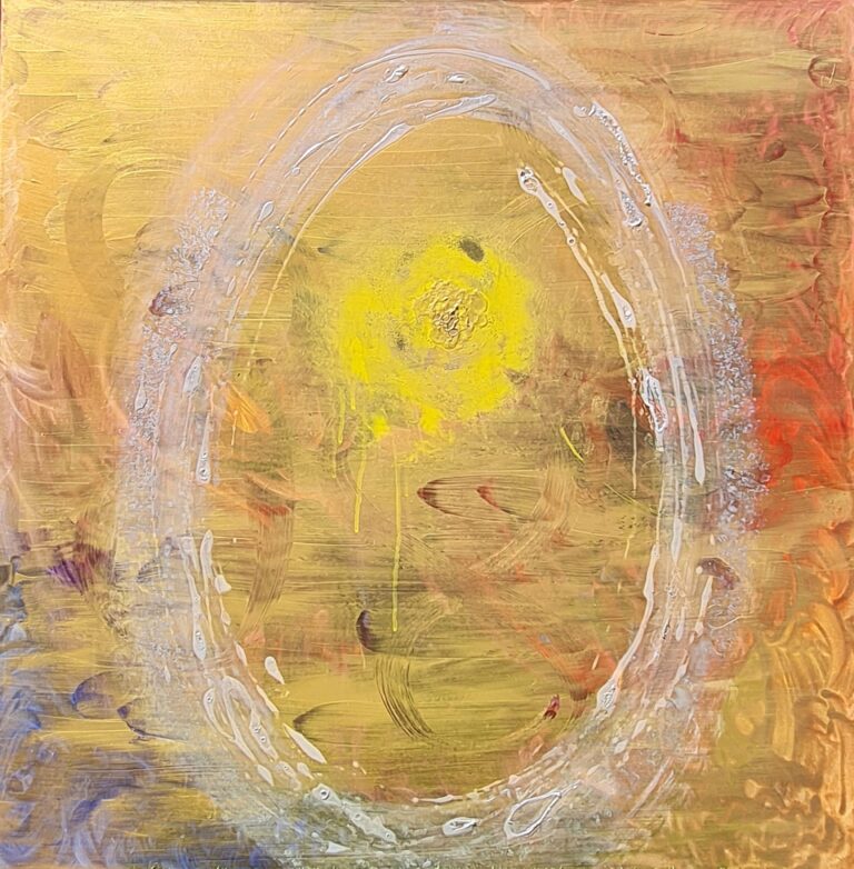 Sunlight - 100x100cm olie op olie